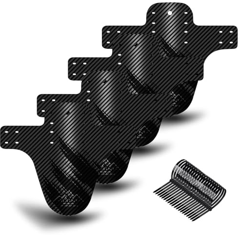 NICEDACK Schutzbleche Mountainbike,Mountainbike Spritzschutz, MTB Vordere und Hintere Kompatible Mudguard,Fahrrad Zubehör MTB Mud Guard Fit 20 26 27 27.5 29 Zoll Fat Bike