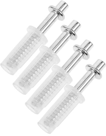 Hoement Lot De 4 Pivots Supérieurs Pour Portes Pliantes Quincaillerie Kit Outils De Réparation Pour Porte De Placard