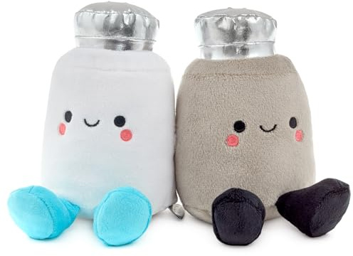 Hallmark Better Together Salt and Pepper Magnetic Plush Pair