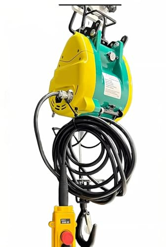Montacargas eléctrico Polipasto Eléctrico Polipasto eléctrico 220v grúa pequeña polipasto de elevación doméstico cabrestante de elevación