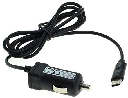 Bil – laddningskabel kompatibel med Motorola Moto E7i Power USB-C Type-C USB 3.0 SuperSpeed bil/lastbil 12–24 V laddare laddningskabel laddkabel