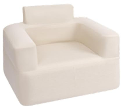 OTSYSTO Auto-aufblasbares Sofa, Einzelne Aufblasbare Couch-Liege mit Integrierter Wiederaufladbarer Luftpumpe, Luftsofa für Camping, Gaming und Zuhause,Single