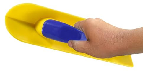 HunicandIU Paleta para paneles de yeso, herramienta de esquina para paneles de yeso, espátula angular para paneles de yeso, espátula angular interna de PP endurecido con mango ergonómico