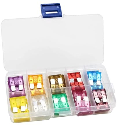 Adunsiaoto Fusible Coche Kit, Fusible Coche Kits Automóvil Fusible, Cuchilla Coche Fusibles-Kit, Kit Fusibles Estándar Automóvil, Coches Camión Barco Fusibles Estandar Cuchilla Fusibles Surtido Kit