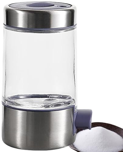 Saliera con coperchio | Dispenser di condimenti per pepe | Contenitore per