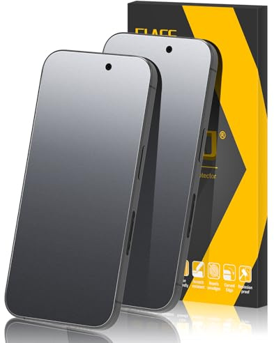 JEHOO 2 Pezzi per iPhone 15 Pro Max Pellicola Opaca, Vetro Temperato Antiriflesso Pellicola Protettiva, Matt Protezione Schermo,Senza Bolle, Durezza 9H, 6,7 Pollici