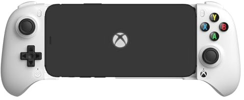 8Bitdo Ultimate Mobile Gaming Controller for iPhone, Apple, Android & Xbox Cloud Gaming, Bluetooth Gamepad with Hall Effect Joysticks, 2 Pro Back Buttons, Officially Licensed (White)