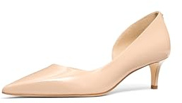 Michael Kors Women's Elyse Kitten Pump, Light Blush, 8.5