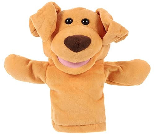 Toyvian Ebene Handpuppe Hund Handpuppe Aus Plüsch Für Kinder Fingergesteuert Mundbeweglich Puppentheater Spielzeug Zur Von Motorik Und Kommunikation