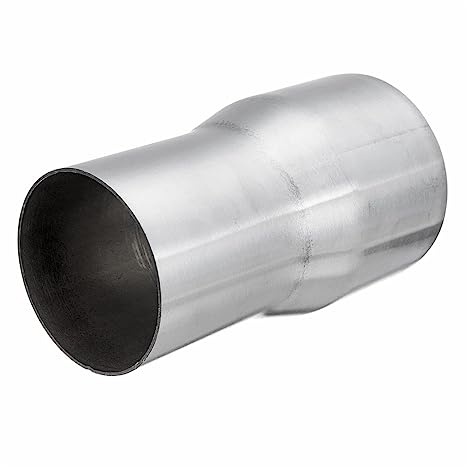 Auspuffendrohr 76mm-63mm Universal-Edelstahl-Auspuffrohr-Reduzierstück-Anschluss Schalldämpferspitze Auspuffsystem-Adapterrohr