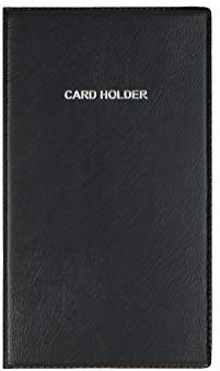 TTO visitkortbok PP 240 kort, svart