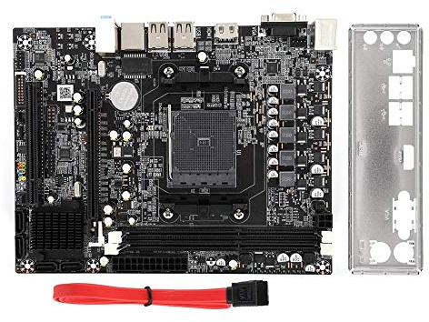 Carte mère pour , Carte mère d'ordinateur de Bureau, avec déflecteur et câble SATA, Interface CPU FM2/FM2 +, Prise en Charge de la mémoire DDR3, 1600/1333 4G/8G, pour .