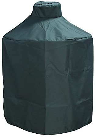 Mini Lustrous Grill Cover Compatible with Medium Big Green Egg Grill, Ceramic Grill Outdoor Cover with Durable and Waterproof Fabric, 26 Dia (Medium)