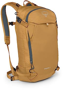 Osprey Soelden 22L Zaino da sci e snowboard da uomo, giallo Artisan