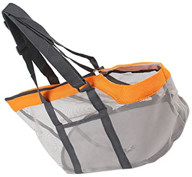 Hohopeti Tragetasche mit aus Atmungsaktive Leichte Haustier und Nylon Reißverschlussöffnung Faltbar und Bequem für Katzen und Hunde für Reisen und Ausflüge