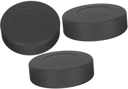 KOMBIUDA 3stücke PVC-hockeypuck Für Hallentraining Flacher Puck Mit Einstellbarer Härte Für Innen Und Außenübungen Verbessert Fähigkeiten Und Reaktionszeit Langlebiges Material Für Langen g