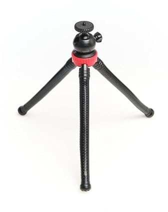 Mini trípode con Soporte Ajustable para móvil, Ligero y portátil, Ideal para Tomar Fotos y Videos estables en Cualquier Lugar.
