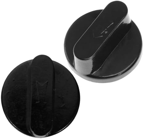 Operitacx 2pcs Gas Stove Knobs Burner Control Knobs for Gas Cooker Oven Kitchen Cooking Accessories