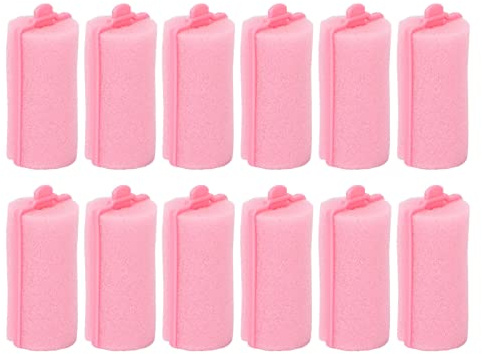 Foam Schwamm Haarwalze professionelles Softrockler -Styling -Werkzeug 12pcs Home Salon tragbar für Curling Pony Haarenden