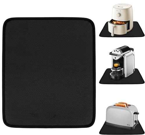 38x46cm Heat Resistant Mat Fireproof Silicone Mats for Air Fryer, Oven