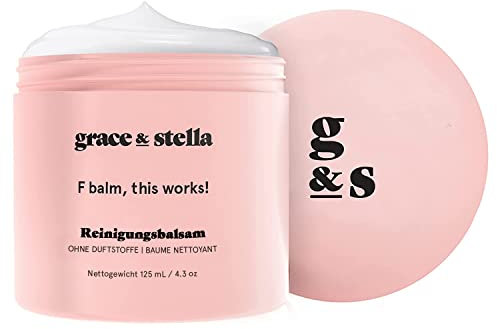 Makeup Melt Cleansing Balm - Vegan - Makeup Cleansing Balm - Makeup Remover Balm (125 ml) by grace and stella