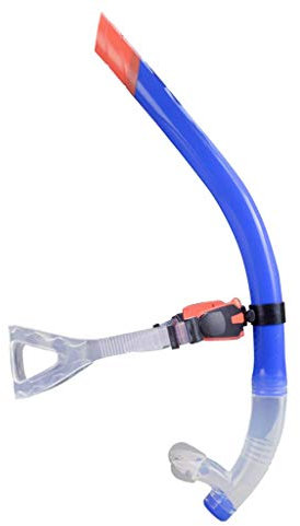 Unbekannt Schwimm-Schnorchel, Training, Tauchen, vorne, Schnorchel, Luftröhre, Schnorcheln, Training, Atemschutz, Mundstück, Einweg-Entlüftungsventil, AOD (blau)