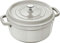 Staub Truffe - Olla redonda (26 cm), color blanco