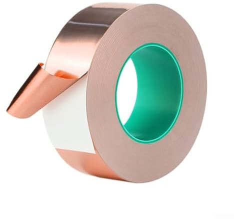 Zoegneer Pflanzenschutzband aus Kupfer zum Vertreiben von Schnecken, humane Schneckenschnecke für erhöhten Garten, Balkon, 50 mm x 20 m (30 mm x 20 m)