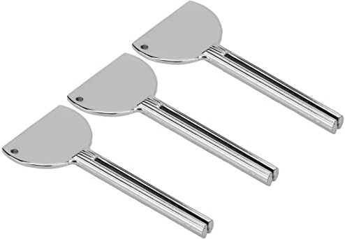 HUSHUI 3Pcs Key Squeezer,Stainless Steel Tube Squeezer Key for Toothpaste Cosmetic Oil Cream Paint Squeezer