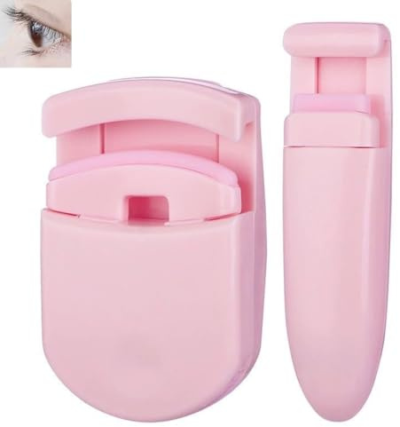 Wimpernzange aus Kunststoff, sanftes Wimpernwerkzeug, tragbarer Reise-Wimpernbieger, für alle Augenformen, knickfreies Design Reise-Make-up, unverzichtbar (lila)