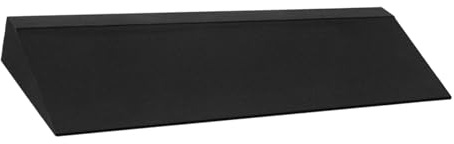 SheerFaring para Sentadillas, Bloque de Antideslizante, Bloque para Elevación de Pantorrillas, Estirador de Talones, Tabla Inclinada de Entrenamiento, T, Negro