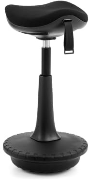 Ergonomische Stehhilfe mit Schwingeffekt, Sitzhocker höhenverstellbar