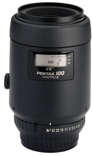 Pentax SMC 100 mm f2,8 FA obiettivo Macro con custodia