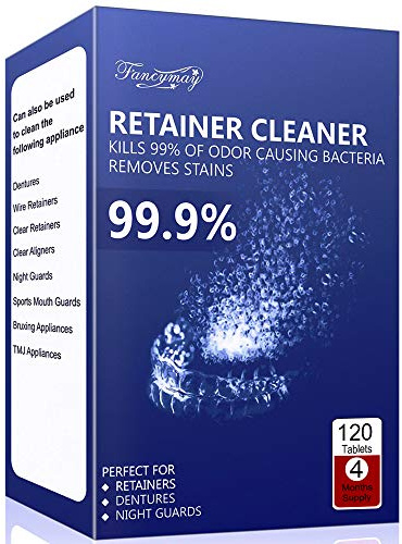 Retainer Cleaning Tablets - New Formulation (120 Tablets Pack, 4 Months Supply)