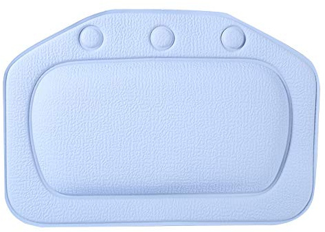 Oreiller de Bain avec ventouses, Oreiller de Salle de Bain Oreiller de Baignoire pour Cou de Baignoire et Coussin de Soutien du Dos