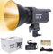 Aputure Amaran 100xs Bi-Color COB Light 100W Point-Source LED, 2700-6500K, 34300lux@1m, Bluetooth App Control Built-in 9 Lighting Effects DC/AC Power Supply
