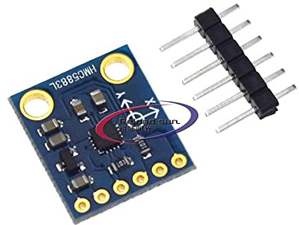 Reland Sun HMC5883L CJMCU-49 Elektronischer Kompass Elektronischer Kompass Modul Drei Achsen Magneto Widerstand Sensor