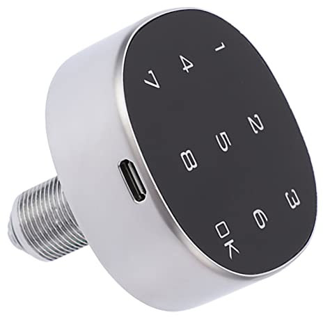 Hoopoocolor Locker Serratura Elettronica Digitale Codificata, Password a 8 Cifre, Impermeabile, Antifurto, Serratura Intelligente con Password per Il Cassetto della Porta dell'Armadio