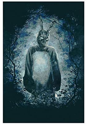 RIPEX Donnie Darko Filmposter Leinwand Schlafzimmer Dekor Sport Landschaft Büro Zimmer Dekor Geschenk ohne Rahmen Stil 20 x 30 cm