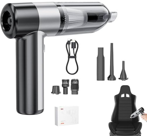 ARIOU Car Handheld Vacuum | 12000Pa Handheld Cordless Vacuum,Multipurpose Powerful Vacuum, Household Vacuum for Vehicles, Furniture