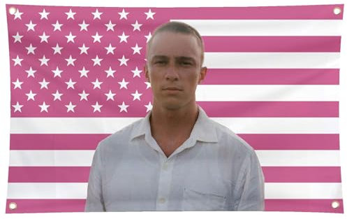 Bandiera Personalizzata 59,06 X 35,43 Pollici, Flag Divertente Arazzo Rosa Per Giardini