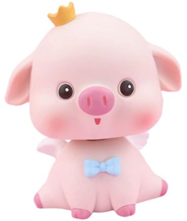 Amosfun Deko Schwein Schreibtischdeko Schwein Schweineornament Ornament Zuhause Büro Auto