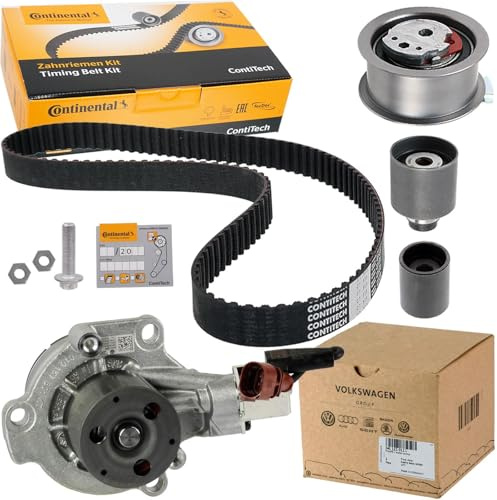Conti Zahnriemensatz Wapu 1.6+2.0 Tdi | CT1168K1 + 04L121011L (538073310) für Golf 7 T6 Passat 3G B8 A3 8V