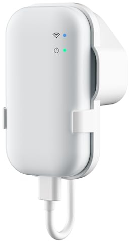 Support mural pour module de synchronisation Blink sans perçage | Pas de fils désordonnés et économise de l'espace - Installation sans perçage - Convient pour le système de sécurité extérieur