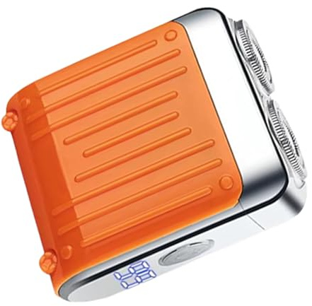 Rasoio Elettrico Uomo | Display Digitale Rasatura Viso - Ricarica Rapida Doppio Anello Barba Per Uomo Casa Viaggio Igiene Quotidiana Bagno Compleanno Umidità Secco