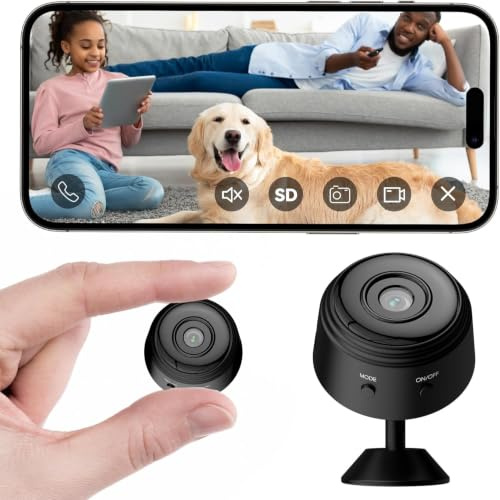Cámara de seguridad WiFi inalámbrica exterior interior 1080P