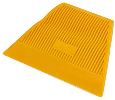 sourcing map 2pcs Voiture racloir Plastique Bulle trapézoïdale Fenêtre Teinte Pellicule Jaune