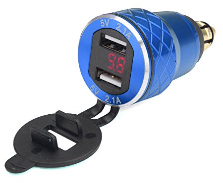 Alamor Nome del prodotto: Motorcycle Dual USB