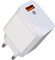 Green_e Chargeur très Rapide USB-A Quick Charge pour Smartphones et tablettes [Certifié Normes européennes] Basse consommation pour iPhone iPad, Samsung Galaxy/Note, LG - Blanc