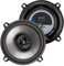 AXTON AE130 – 13 cm (5“) 2-Wege Koaxial System, Auto Lautsprecher für Front oder Heck, Soundsystem mit 80 Watt, geeignet auch für Wohnmobile, 1 Paar